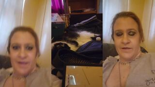 Nap or movies... she's not sure