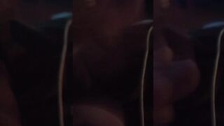 Truthy looked pissed, but we can't hear anything. U suck random person