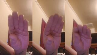 She is sharing a bit too much!